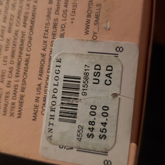 💥BOY SMELLS VANILLA ERA CANDLE, SIZE 8.5 OZ - Picture 4 of 4